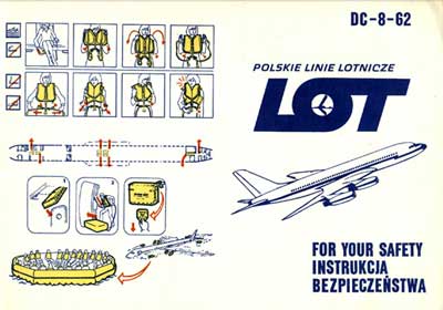 Special DC-8 safety instructions